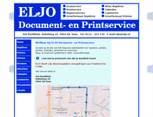 Tablet Screenshot of eljo.nl